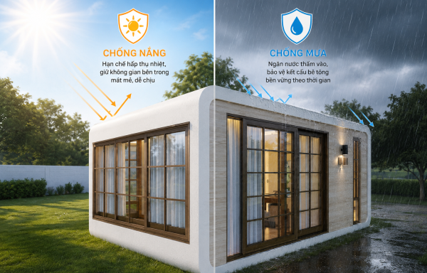 Nhà Bê Tông Đúc Sẵn Có Chống Thấm, Cách Nhiệt Tốt Không?